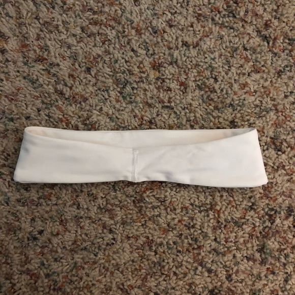 Brand new lululemon white headband - Picture 3 of 5